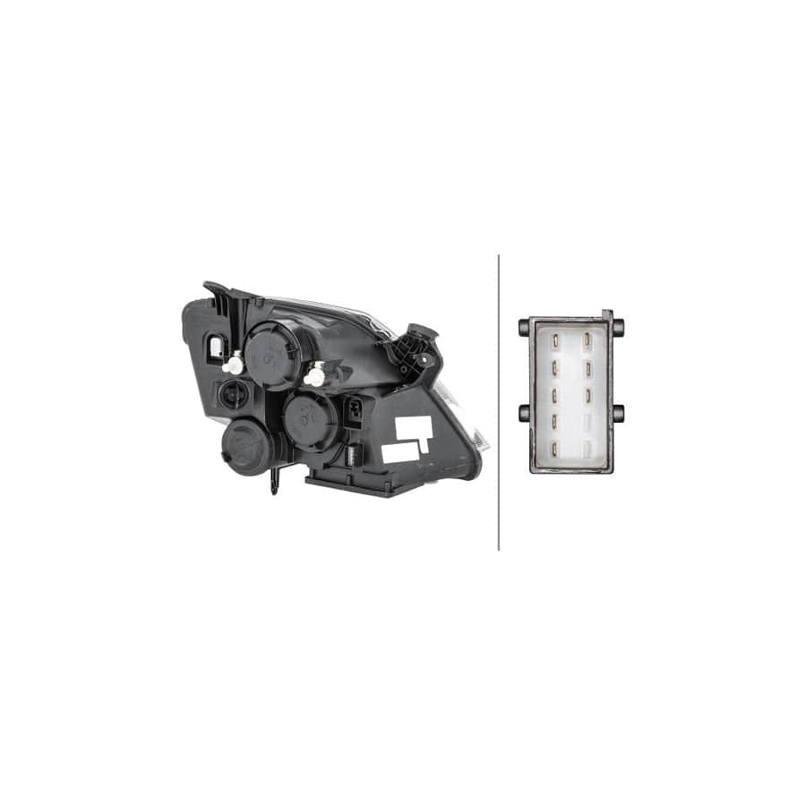 Hella 1EE 354 535-011 Headlight For Opel Meriva A (X03)