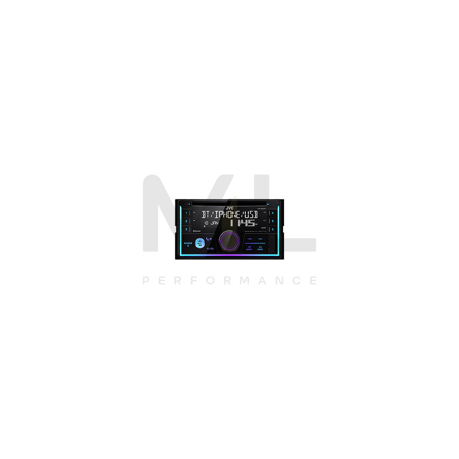 JVC KW-R930BT Car stereo 2 DIN, AOA 2.0, Made for iPod/iPhone, 14.4V, AAC, MP3, WMA, CD, Spotify Control