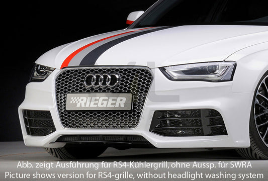 Rieger 00055540 Audi B8 B81 Front Bumper (A4 & S4) 1 | ML Performance UK Car Parts