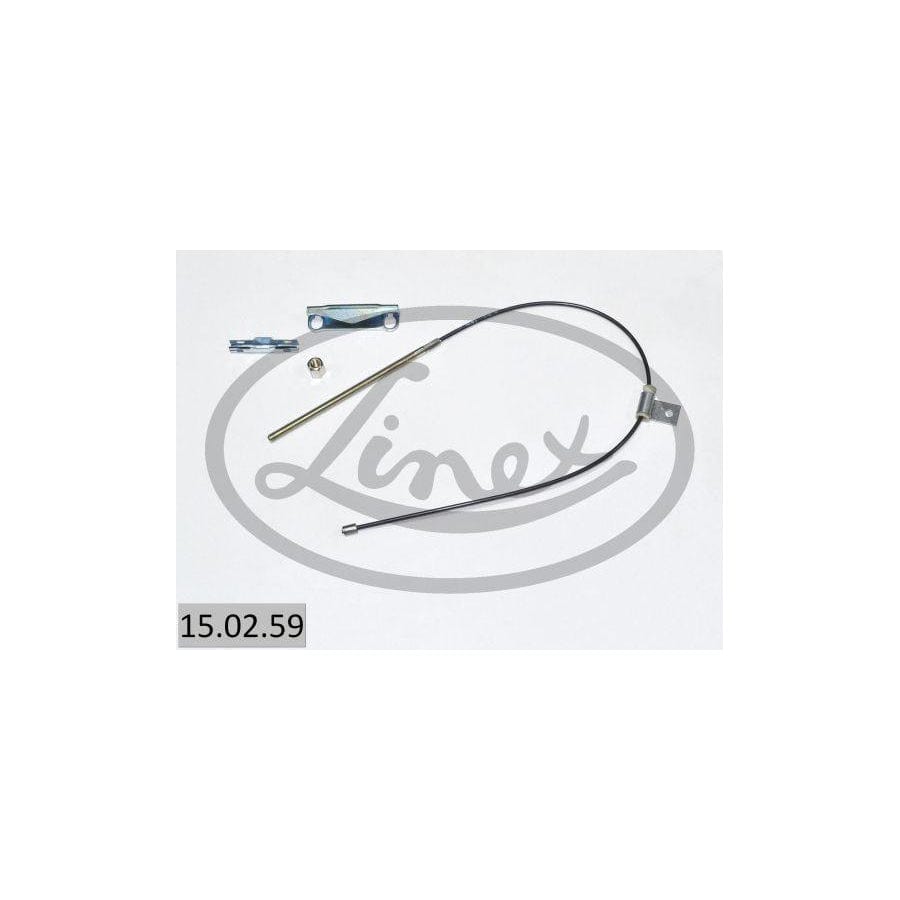 Linex 15.02.59 Cable, Service Brake for Ford Transit