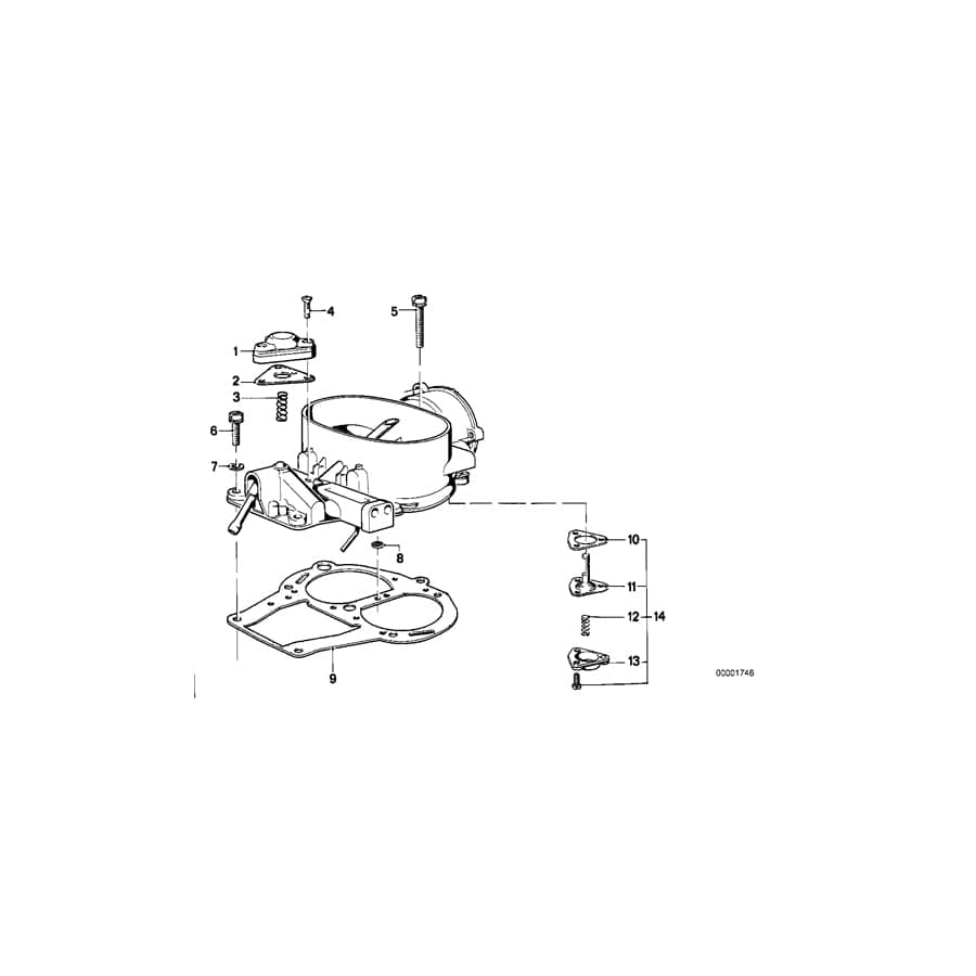 Genuine BMW 07119900311 E53 100 69-76 Fillister-Head Screw M5X16-8.8-ZNS (Inc. E36 318iS Class 2)