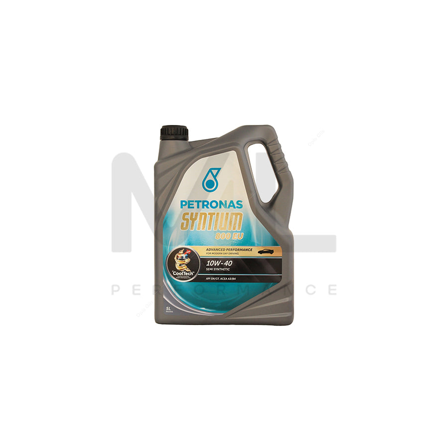 PETRONAS Syntium 800 EU 10W-40 Semi Synthetic Car Engine Oil 5l