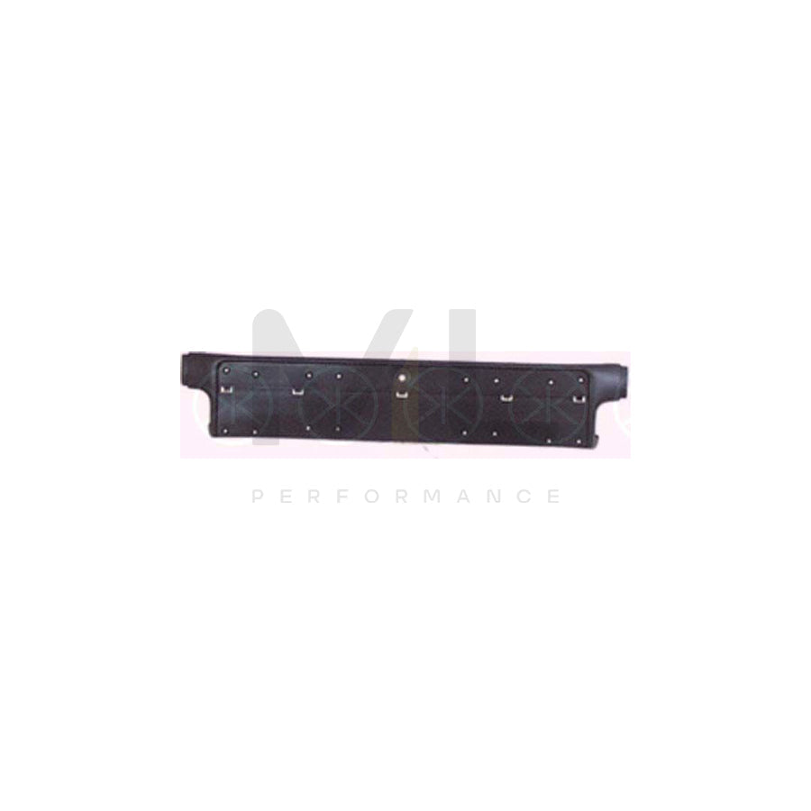 KLOKKERHOLM 0060929 Number plate holder for BMW 3 Series Front, Black, frameless
