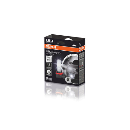OSRAM  6000K Cool White H8 H11 H16 LED Foglight Bulbs Fog Lamps Retrofit 67219CW