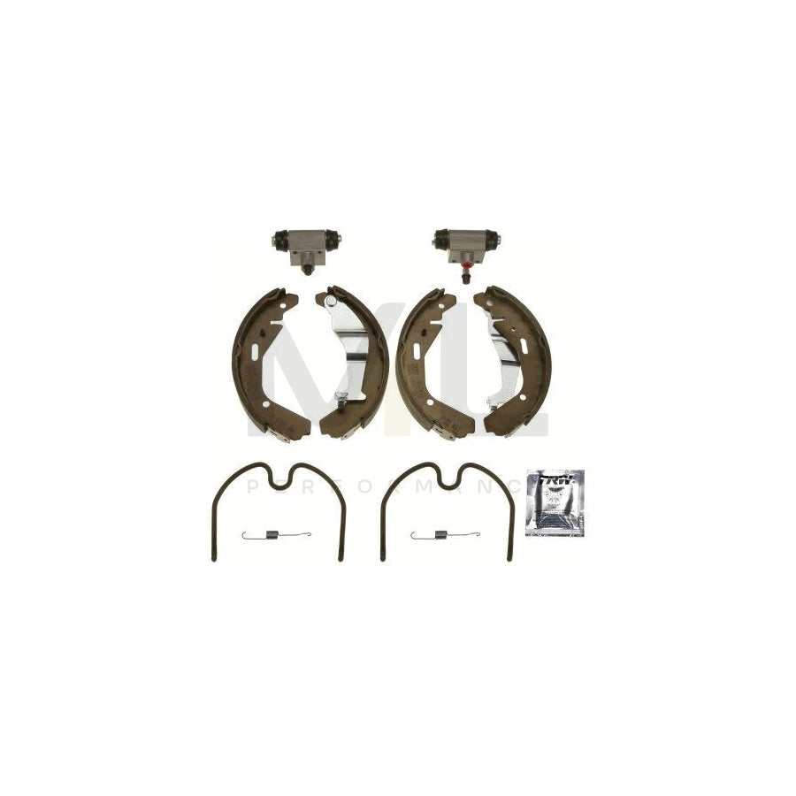 TRW Brake Kit BK2936 Brake Shoe Set with wheel brake cylinder