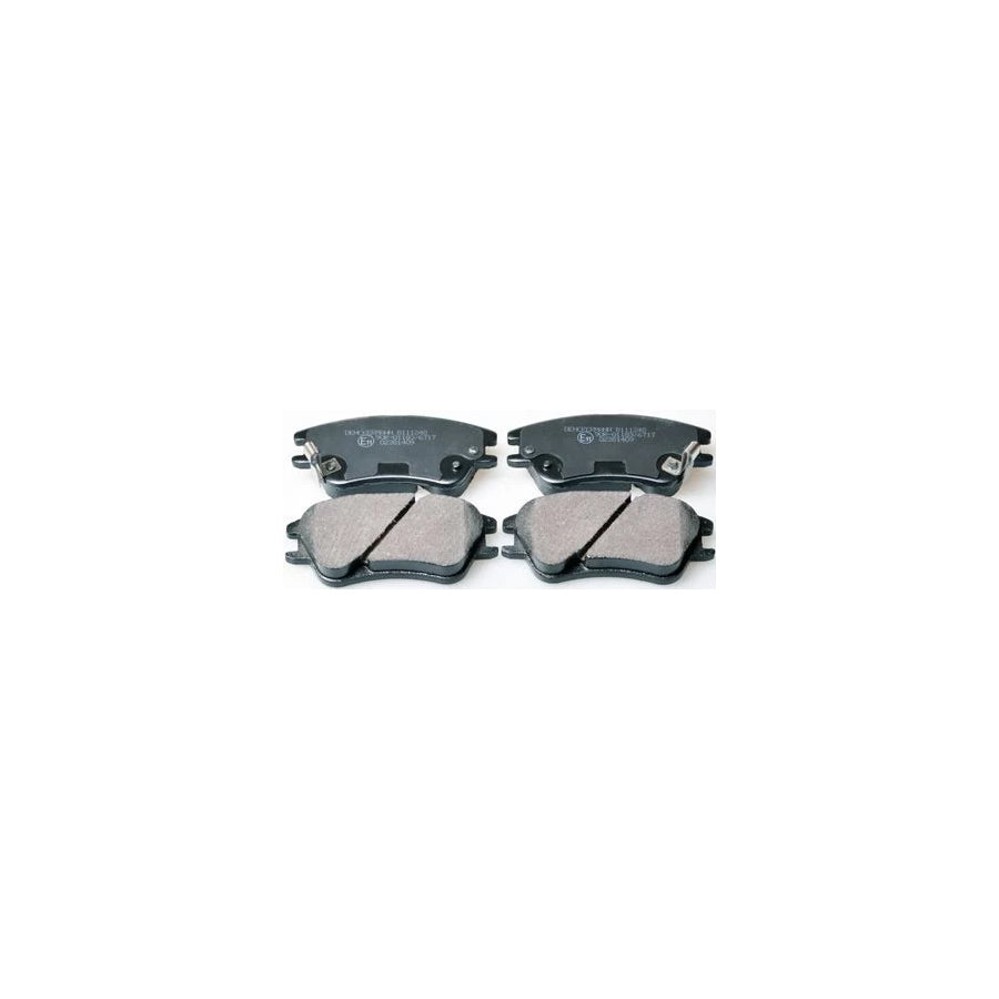 Denckermann B111248 Brake Pad Set for Hyundai Amica / Atoz (MX)