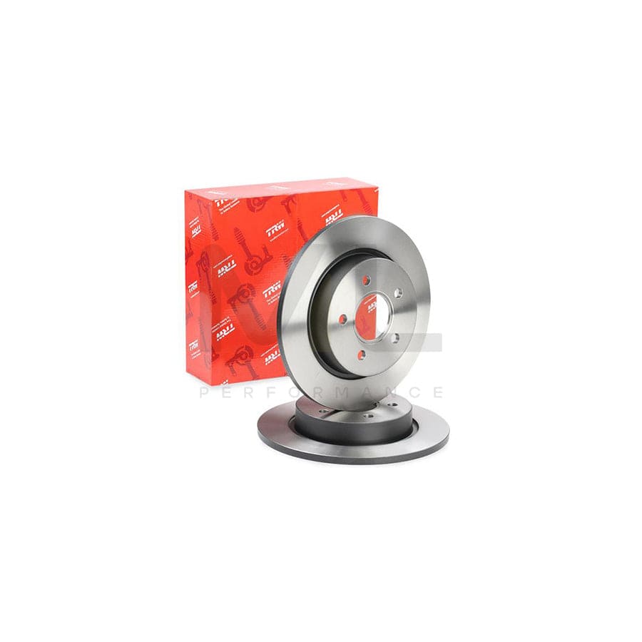 TRW DF6139 Brake Disc for FORD FOCUS Solid, Painted  - 1 piece