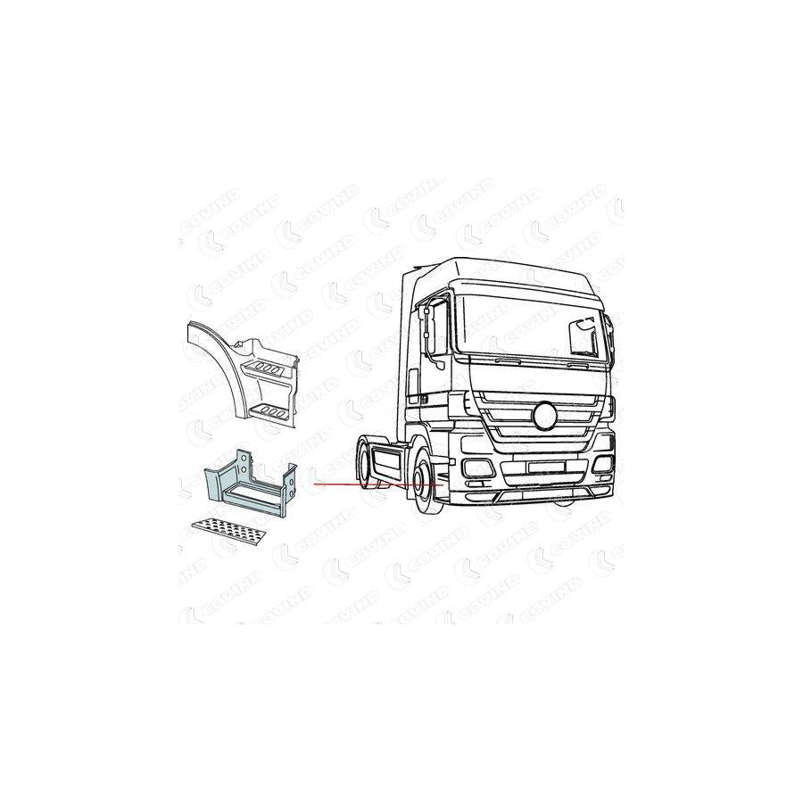 Covind 943/248 Rocker Panel