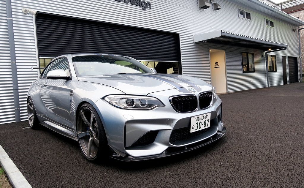 3D Design 3101-28711 BMW Carbon Fiber Front Lip Spoiler Only