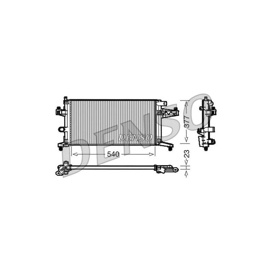 DENSO DRM20038 Engine Radiator