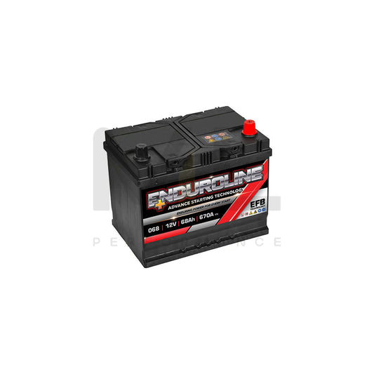 Enduroline 068 EFB Start Stop Car Battery 68Ah