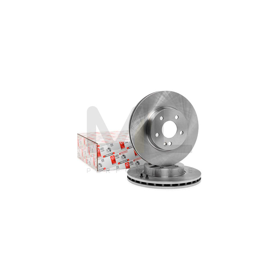 Ferodo Premier DDF1203 Brake Disc Vented, With Bolts/Screws  - Pair