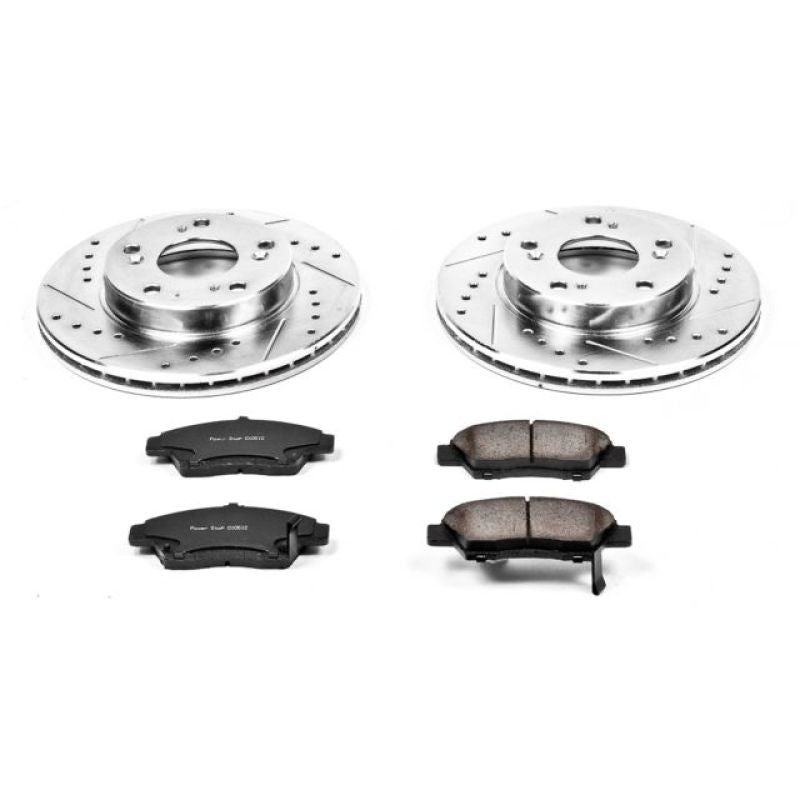 PowerStop Power Stop 11-15 Honda CR-Z Front Z23 Evolution Sport Brake Kit