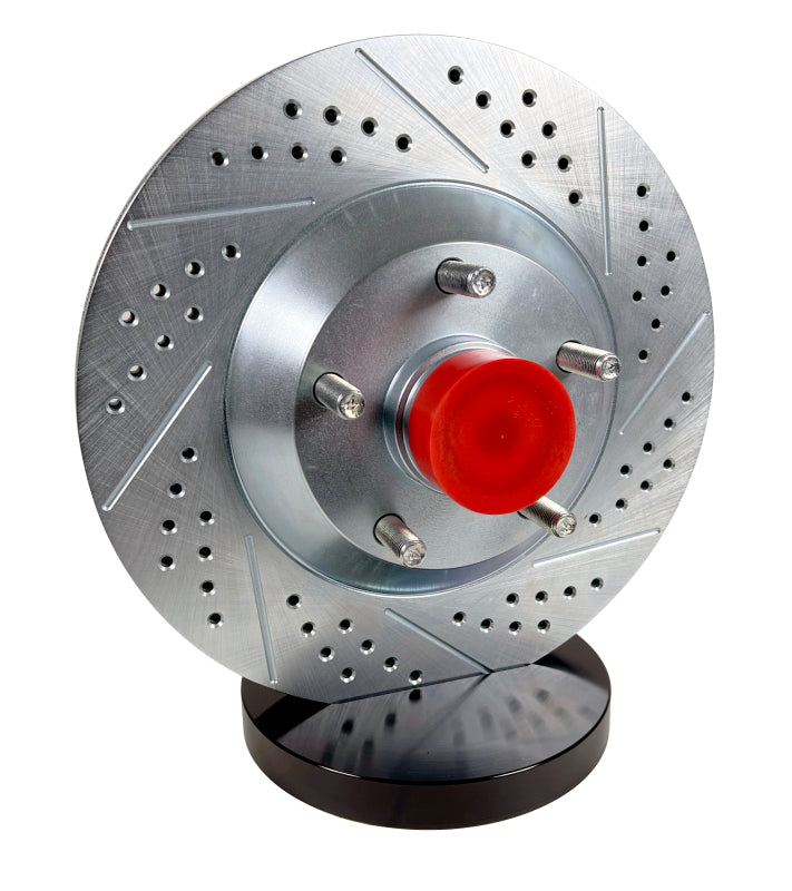 Baer Brakes Wilwood Mustang II Pro Spindles 13in Pro Front SDZ Brake Kit - Red