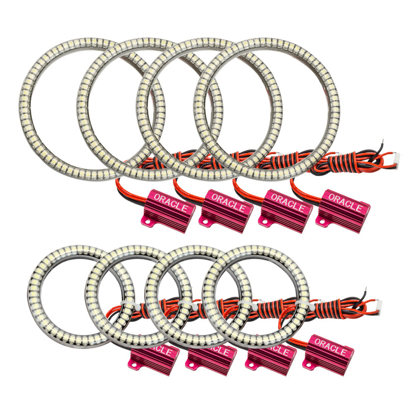 ORACLE Lighting Oracle Vector Jeep Wrangler JK Grille LED Halo Kit - White
