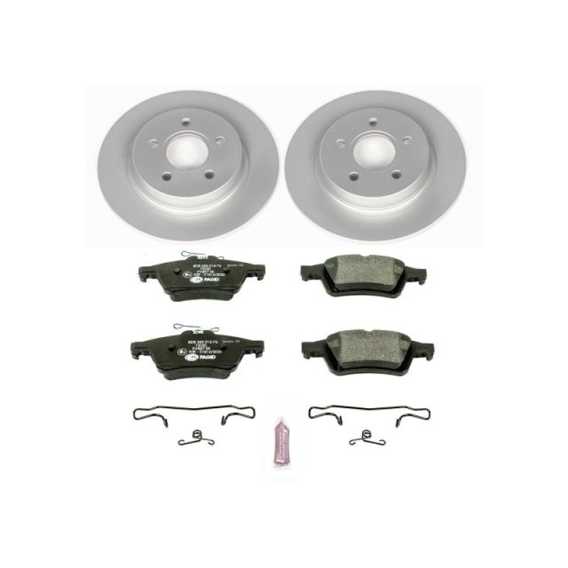 PowerStop Power Stop 08-13 Volvo C30 Rear Euro-Stop Brake Kit