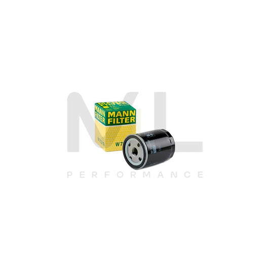 MANN-FILTER W 713/19 Oil Filter Spin-on Filter, with one anti-return valve