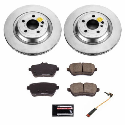 PowerStop Power Stop 15-16 Mercedes-Benz SL400 Rear Z23 Evolution Sport Coated Brake Kit