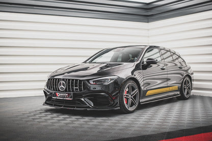 Maxton Design Mercedes Benz CLA 45 AMG Aero C118 Front Splitter V.1