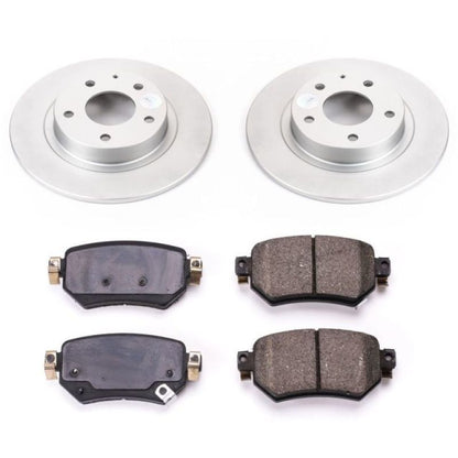 PowerStop Power Stop 16-18 Mazda 6 Rear Z17 Evolution Geomet Coated Brake Kit