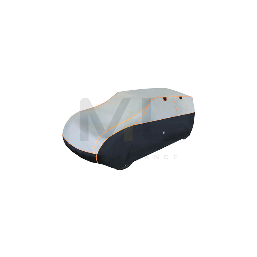 WALSER 30983 Car cover full-size, S 165x430 cm, Dark Blue, Grey