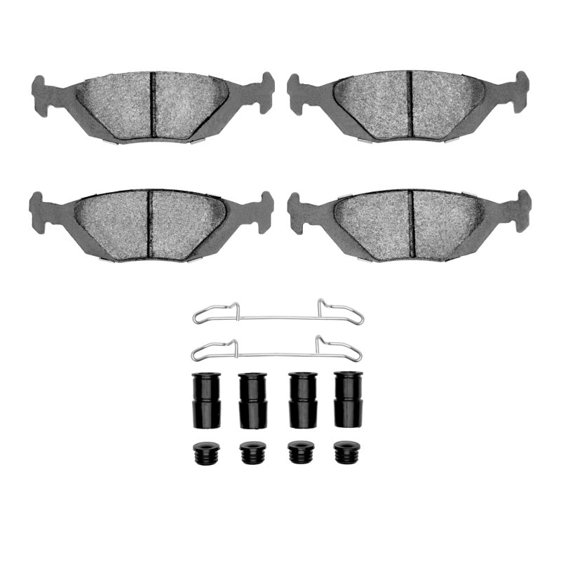 DFC 86-98 Saab 9000/900 Rear 4000 HybriDynamic Brake Pads and Hardware Kit