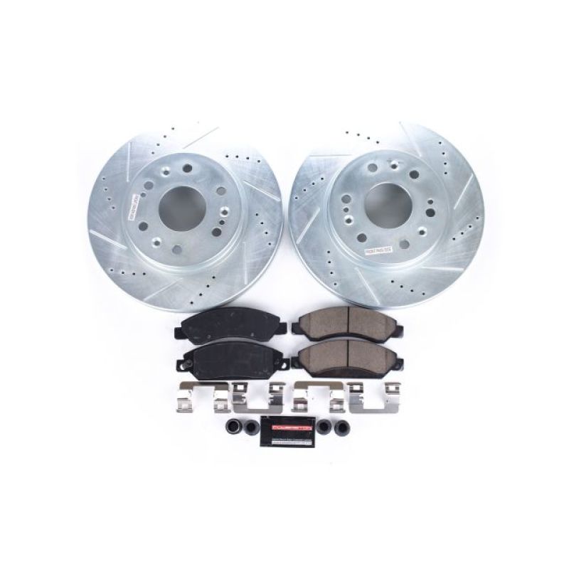 PowerStop Power Stop 07-08 Cadillac Escalade Front Z23 Evolution Sport Brake Kit