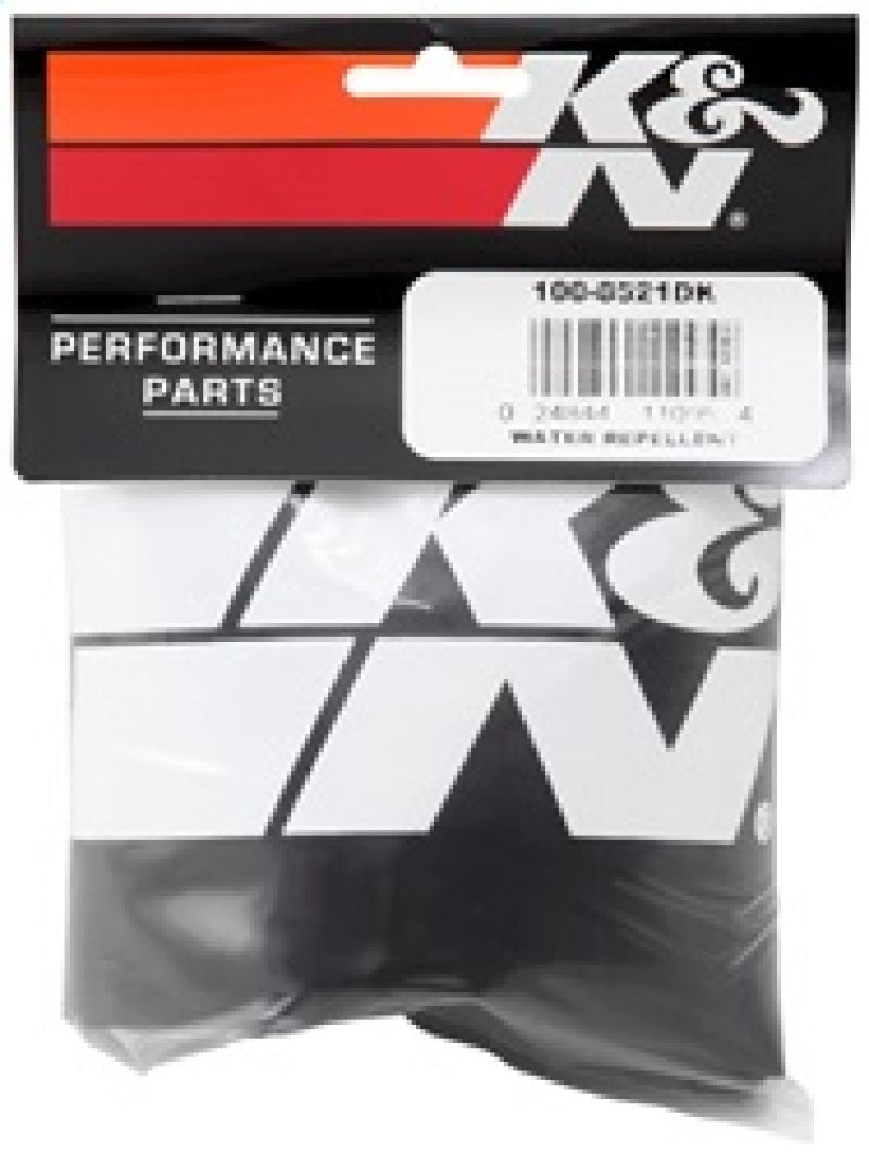 K&N Engineering K&N Air Filter Wrap - Black - 4.313in Base ID x 4.75in Top ID x 6.75in H