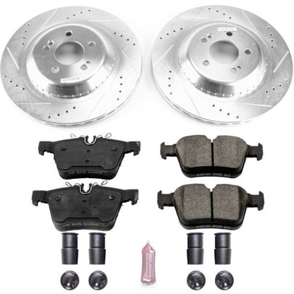 PowerStop Power Stop 2018 Mercedes-Benz C350e Rear Z23 Evolution Sport Brake Kit