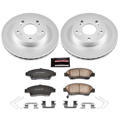 PowerStop Power Stop 11-15 Honda CR-Z Front Z17 Evolution Geomet Coated Brake Kit