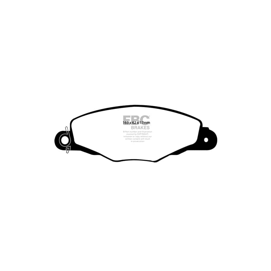 EBC PD40K609 Citroen XM Ultimax Pad & Plain Disc Kit 2 | ML Performance UK Car Parts