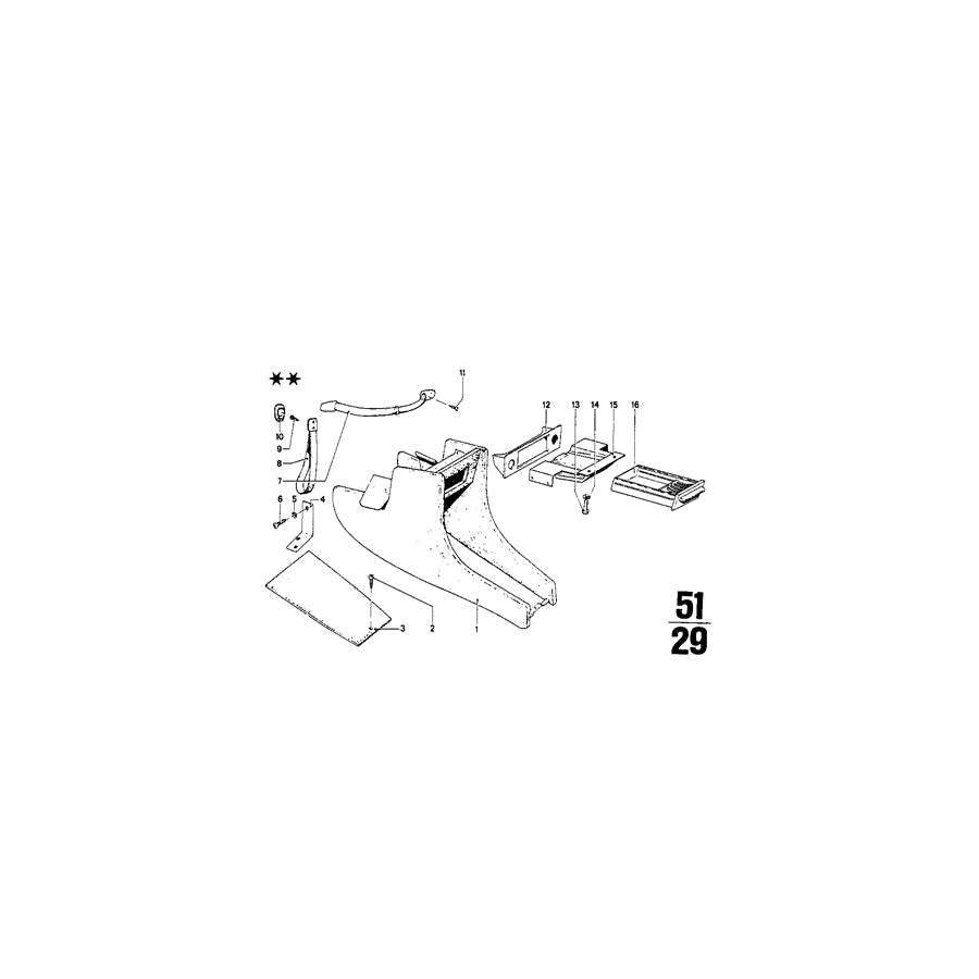 Genuine BMW 07119932033 E12 E26 E23 Wave Washer B4 (Inc. 316i)