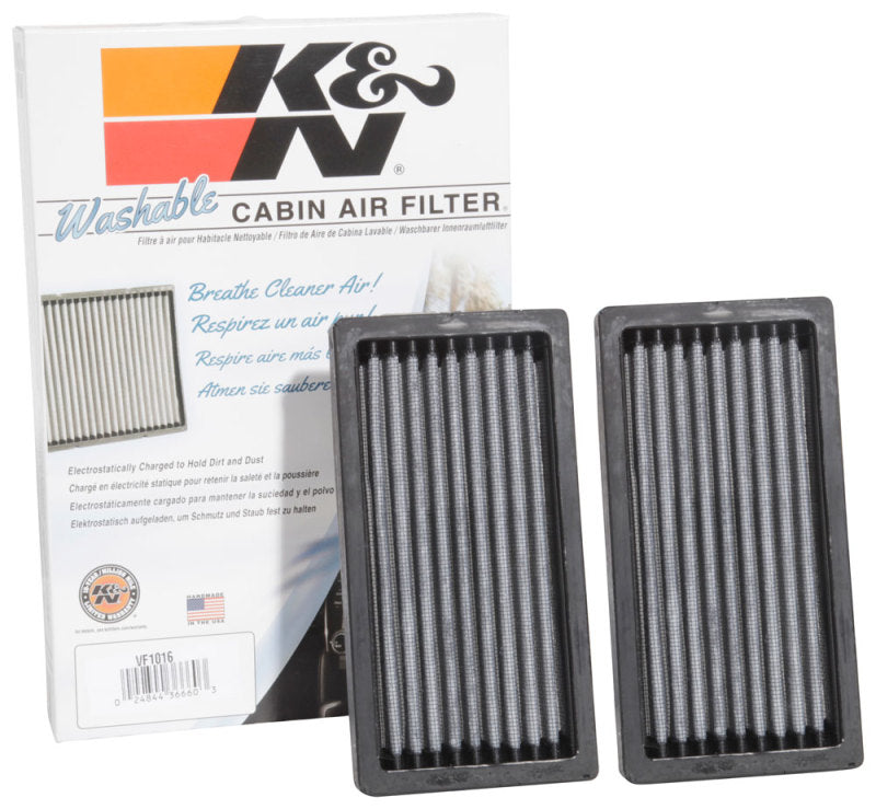 K&N Engineering K&N 08-12 Jeep Liberty V6-3.7L Cabin Air Filter (2 Per Box)