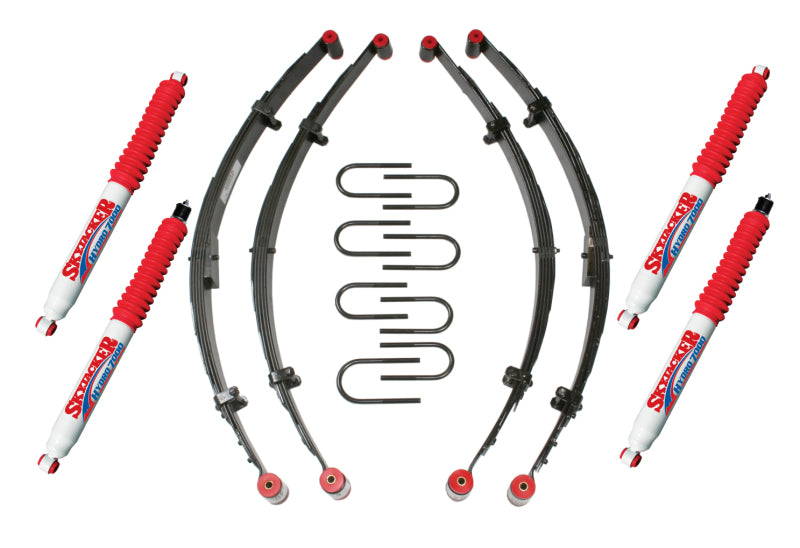 Skyjacker 2.5In KIT 87-96 YJ W/4 HYDROS