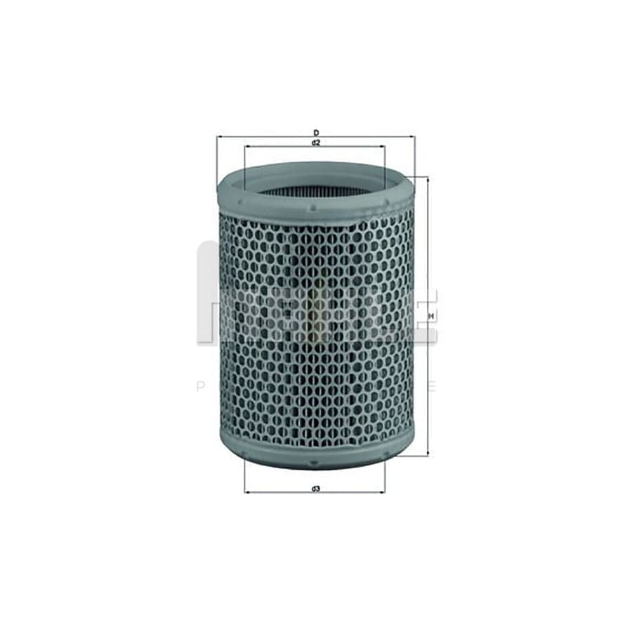 MAHLE ORIGINAL LX 130 Air Filter Filter Insert | ML Performance Car Parts