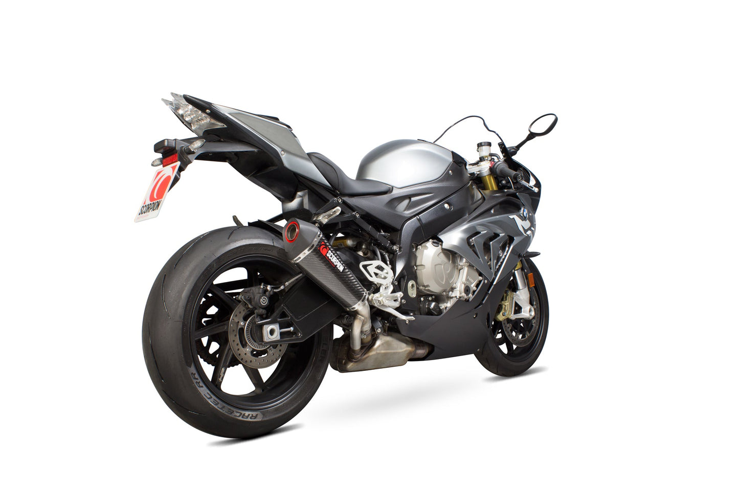 Scorpion RBM77CEO BMW S1000 RR Serket Taper Slip-On - Carbon Fibre Sleeve | ML Performance UK UK