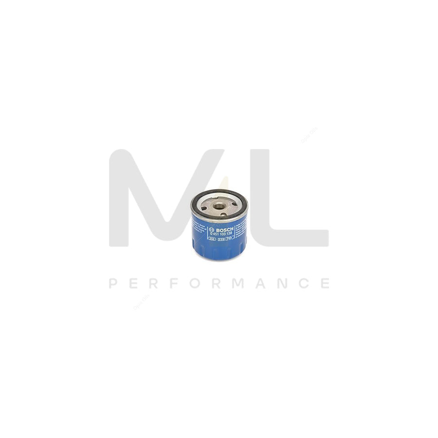 BOSCH Oil Filter 0451103139 [ P 3139 ] | ML Car Parts UK | ML Performance