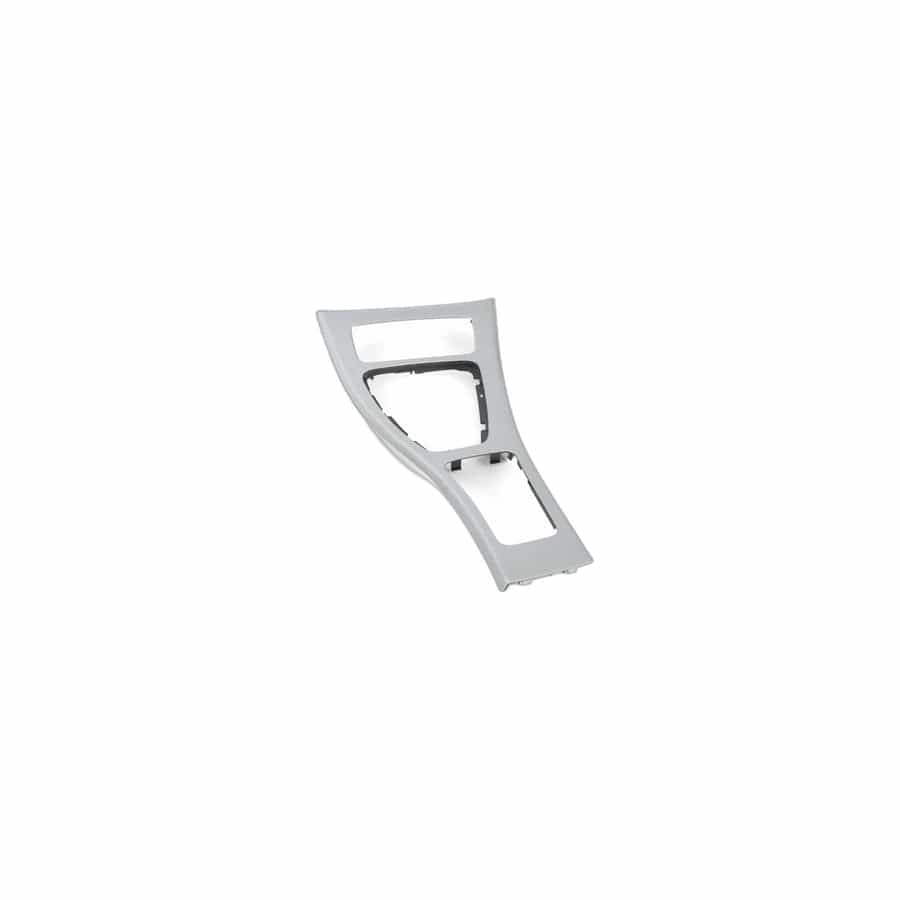 Genuine BMW 51169145147 E90 E92 Trim, Center Console, Aluminum, Front GLACIERSILBER (Inc. 328i, 330xd & 316d)
