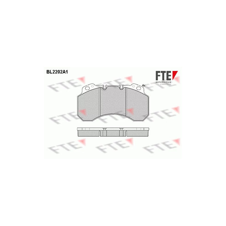 FTE Bl2202A1 Brake Pad Set
