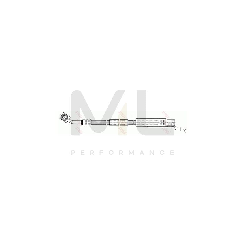TRW PHD442 Brake Hose 454mm, 3/8 24 UNF