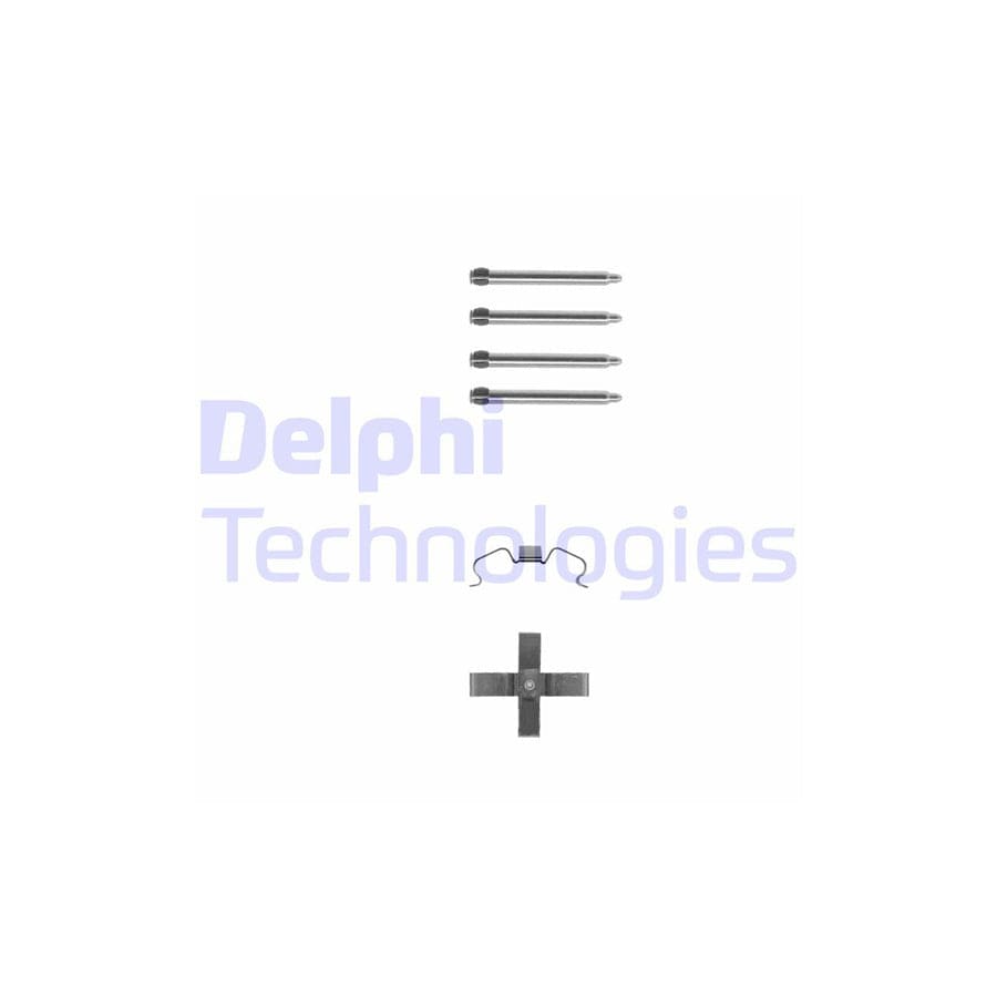Delphi Lx0263 Accessory Kit, Disc Brake Pads