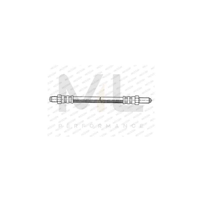 Ferodo FHY2021 Brake Hose 410Mm, M 10X1