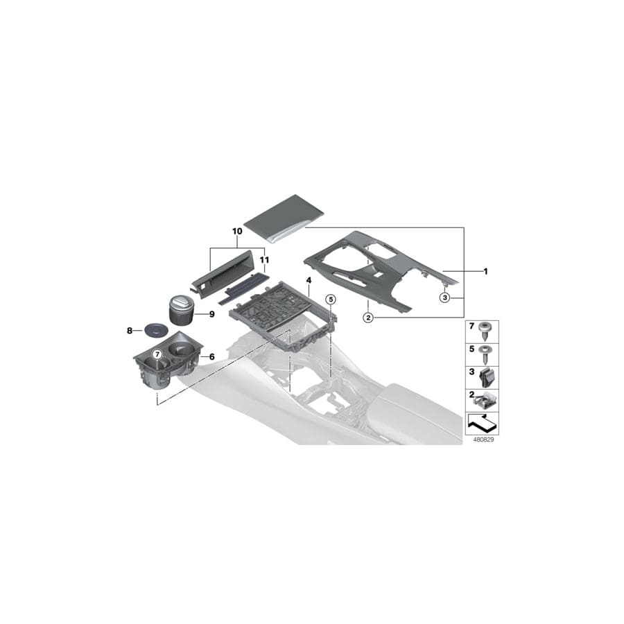 Genuine BMW 07147311087 G15 F15 Pan Head Tapping Screw (Inc. 520d ed, 730LdX & 630iX)