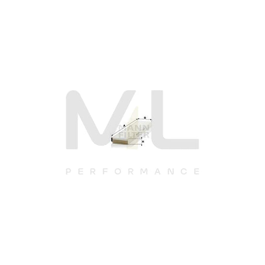 MANN-FILTER CU 46 001 Pollen filter Particulate Filter