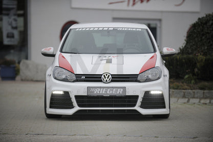 Rieger 00059529 VW Mk6 Golf Front Bumper (GTI & GTD) 3 | ML Performance UK Car Parts