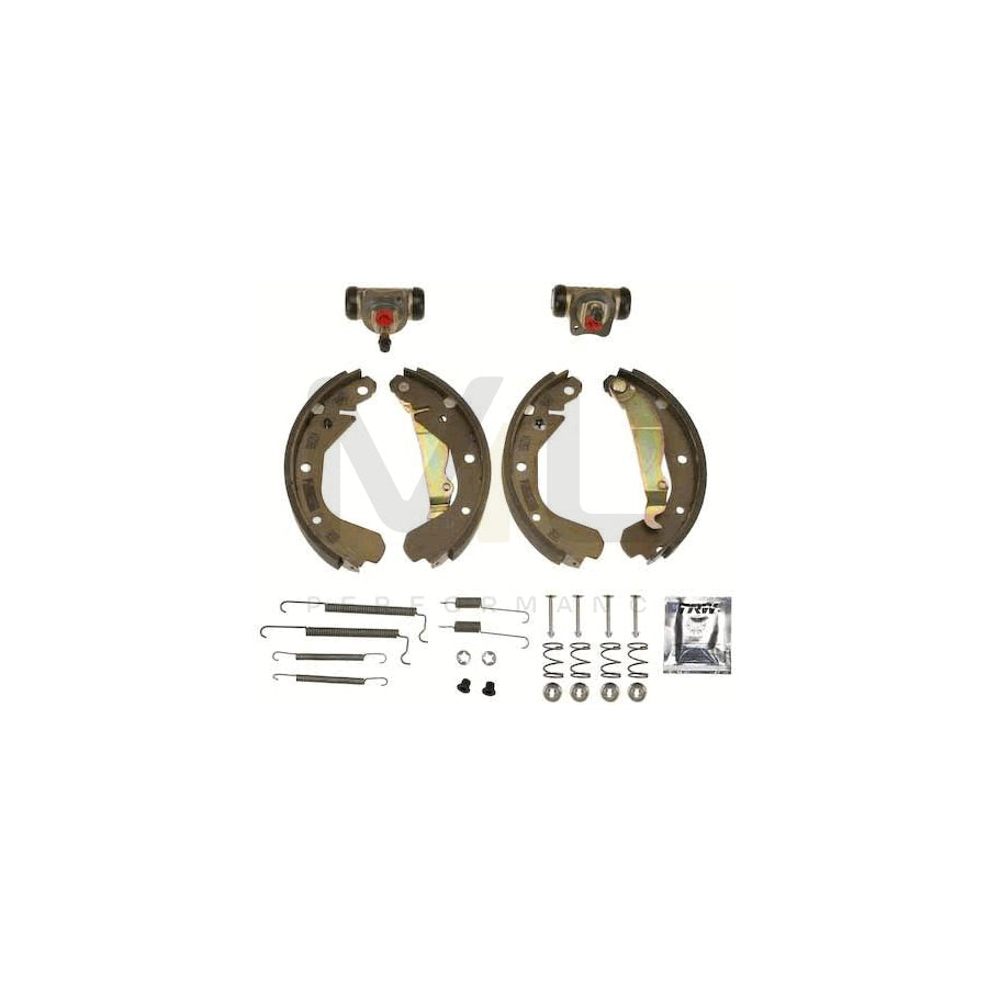 TRW BK1610 Brake Shoe Set with wheel brake cylinder, Brake Kit