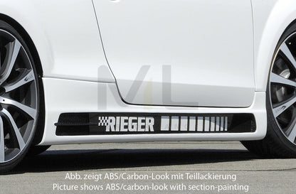 Rieger 00099046 Audi 8J TT Side Skirt 1 | ML Performance UK Car Parts