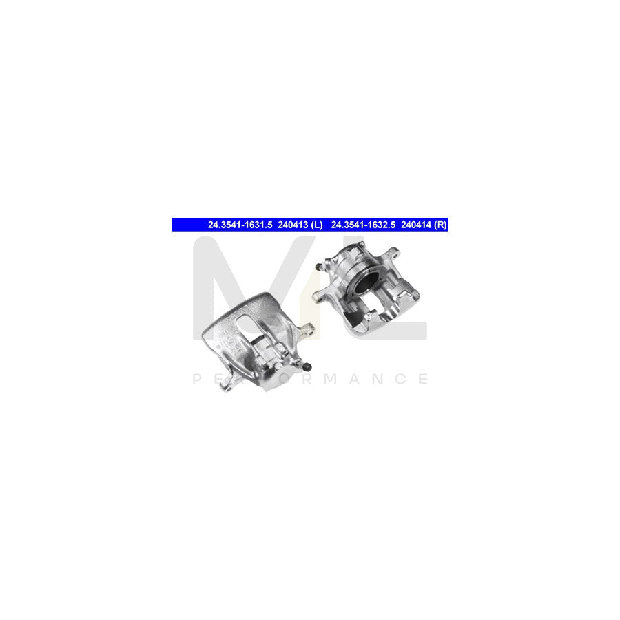 ATE 24.3541-1631.5 Brake Caliper suitable for MERCEDES-BENZ 190 (W201) without holder
