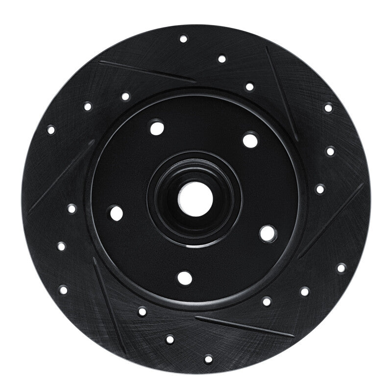 R1 Concepts R1 11-15 Renault Fluence (Mexico) Rear Right Drilled & Slotted Black Brake Rotor