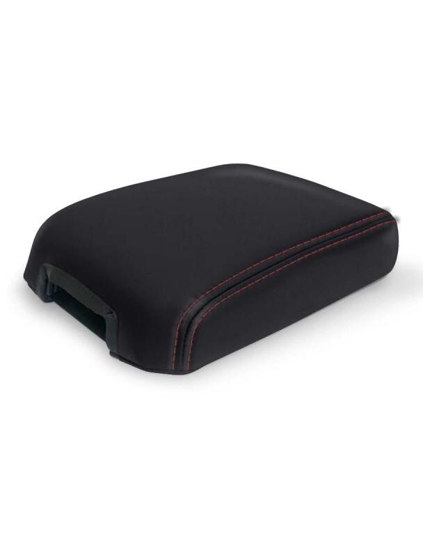 PRP Seats PRP 2016+ Center Console Cover Toyota Tacoma - Black with Red Stitching